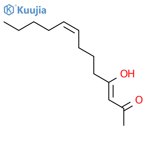 3,8-Tridecadien-2-one, 4-hydroxy-, (Z,Z)- structure