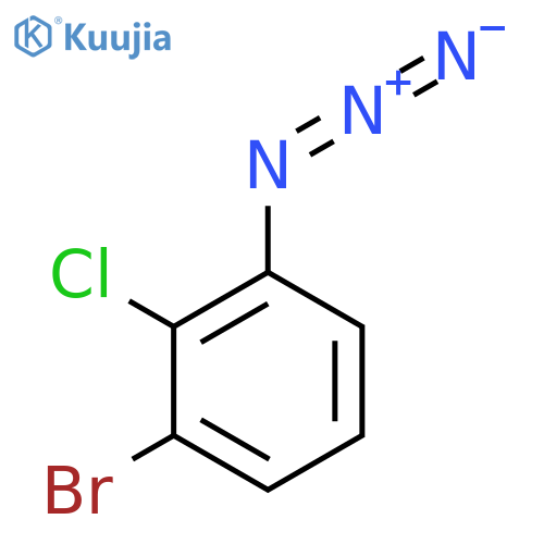 1-Azido-3-bromo-2-chlorobenzene structure