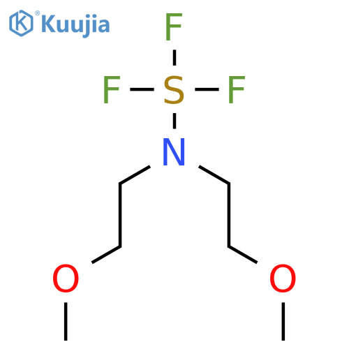 Bis(2-methoxyethyl)aminosulfur trifluoride structure