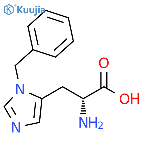 D-His(Bzl)-OH structure
