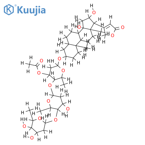 alpha-Acetyl-digoxin structure