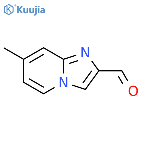 7-Methylimidazo1,2-apyridine-2-carbaldehyde structure