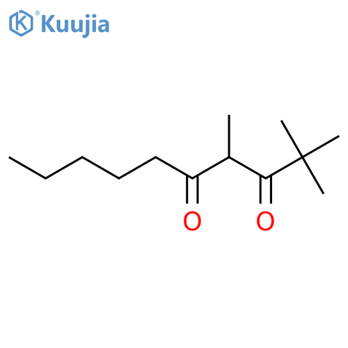 2,2,4-trimethyldecane-3,5-dione structure