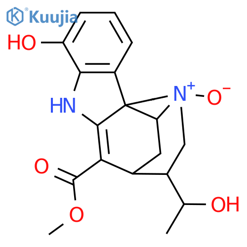 Echitamidine; 19,20-Diepimer, 12-hydroxy, Nb-oxide structure