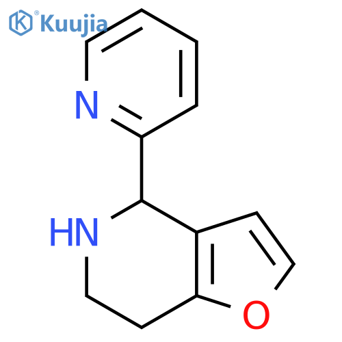 2-{4H,5H,6H,7H-furo3,2-cpyridin-4-yl}pyridine structure