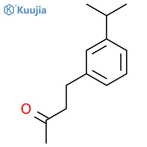 4-3-(propan-2-yl)phenylbutan-2-one structure