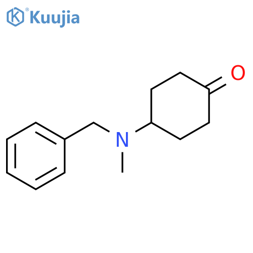 4-benzyl(methyl)aminocyclohexan-1-one structure