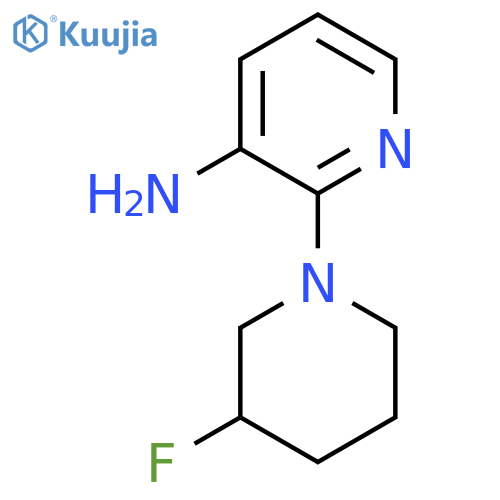 2-(3-Fluoropiperidin-1-yl)pyridin-3-amine structure