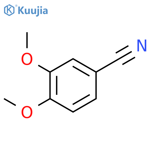 3,4-Dimethoxybenzonitrile structure