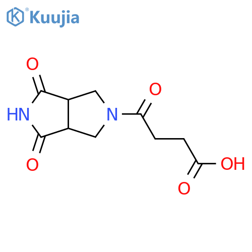 4-(4,6-dioxohexahydropyrrolo[3,4-c]pyrrol-2(1H)-yl)-4-oxobutanoic acid structure
