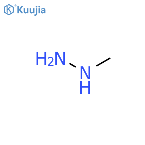 Hydrazine, methyl-,monohydrate (8CI,9CI) structure