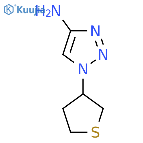 1-(thiolan-3-yl)-1H-1,2,3-triazol-4-amine structure