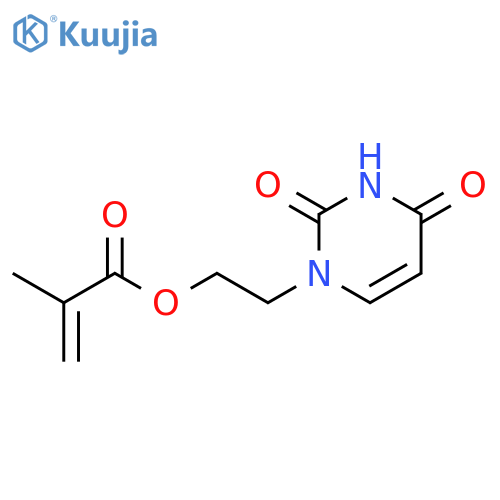 2-Propenoic acid, 2-methyl-, 2-(3,4-dihydro-2,4-dioxo-1(2H)-pyrimidinyl)ethyl ester structure