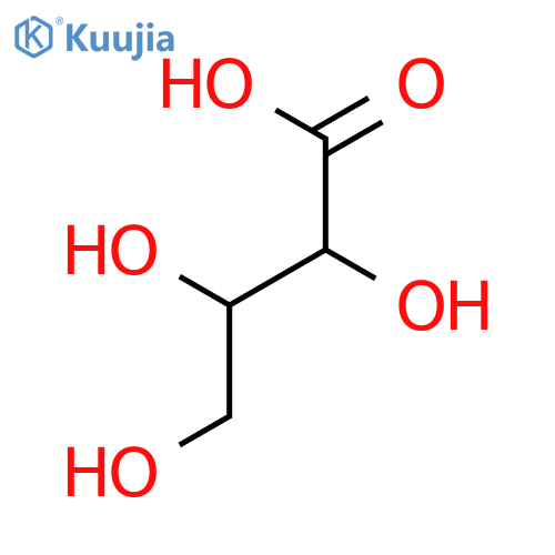 Butanoic acid, 2,3,4-trihydroxy-, (2S,3R)- structure