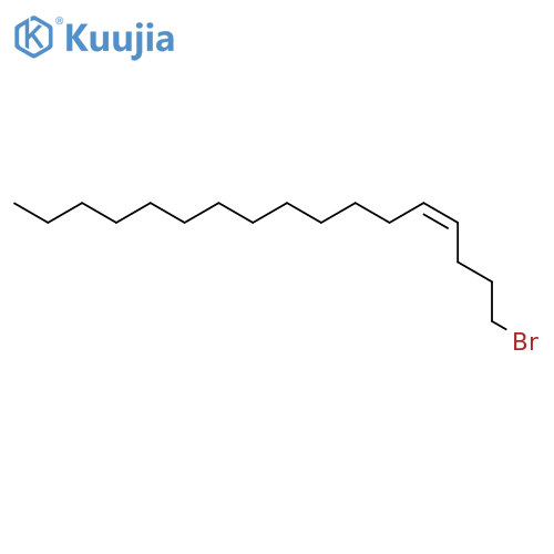 4-Heptadecene, 1-bromo-, (Z)- structure