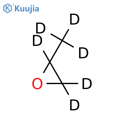 (+/-)-1,2-Propylene-d6 Oxide (Stabilized with hydroquinone) structure