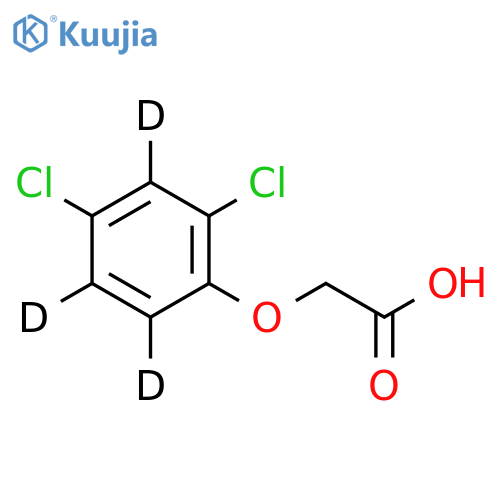 (2,4-Dichlorophenoxy-d3)acetic Acid structure