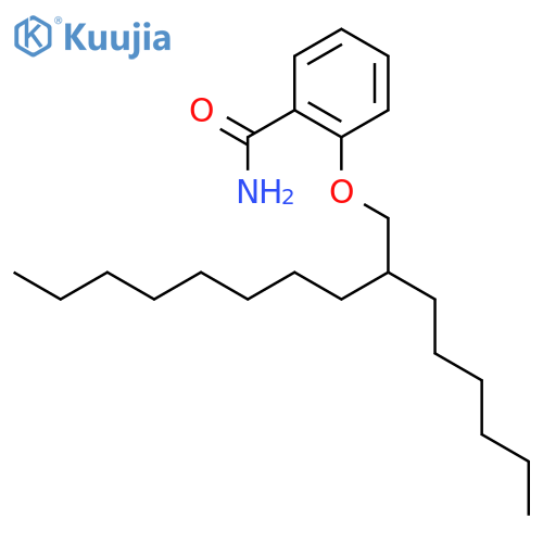 2-(2-Hexyldecyloxy)benzamide structure