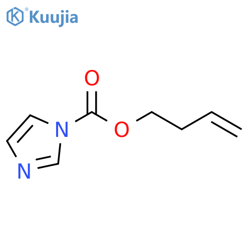 1H-Imidazole-1-carboxylic acid-3-butenyl ester structure