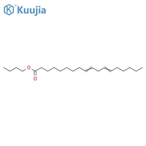 Butyl octadeca-9,12-dienoate structure