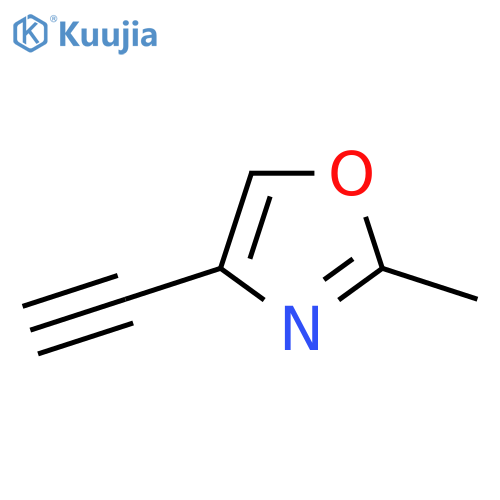 4-Ethynyl-2-methyl-1,3-oxazole structure