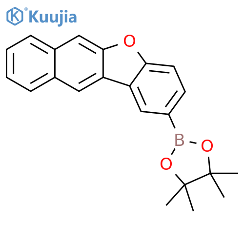 Benzo[b]naphtho[2,3-d]furan, 2-(4,4,5,5-tetramethyl-1,3,2-dioxaborolan-2-yl)- structure