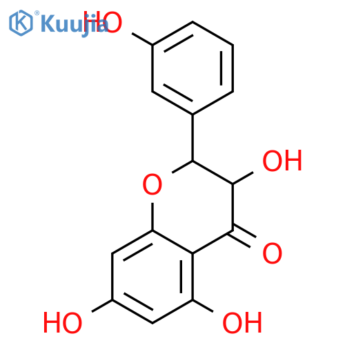 3,3',5,7-Tetrahydroxyflavanone structure