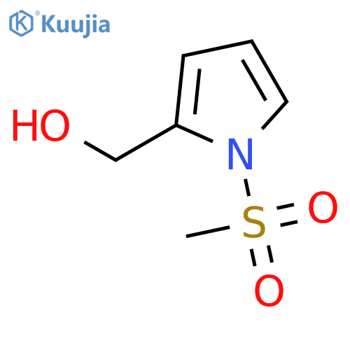 1-(methylsulfonyl)-1H-Pyrrole-2-methanol structure