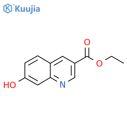Ethyl 7-hydroxyquinoline-3-carboxylate structure