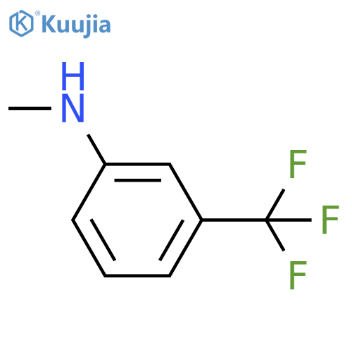 N-Methyl-3-(trifluoromethyl)aniline structure