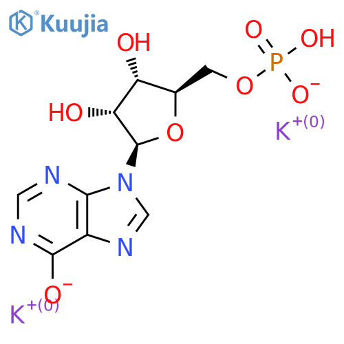 5'-Inosinic acid, dipotassium salt structure