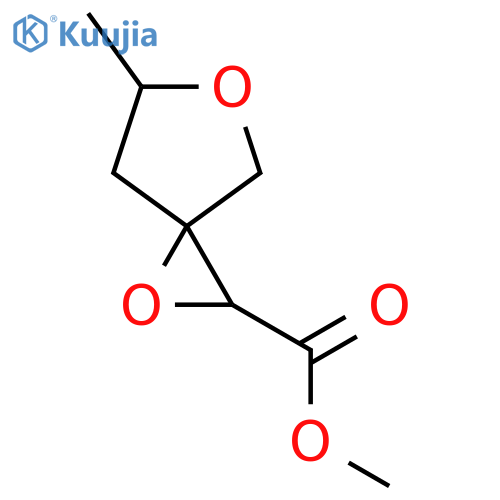Methyl 6-methyl-1,5-dioxaspiro[2.4]heptane-2-carboxylate structure