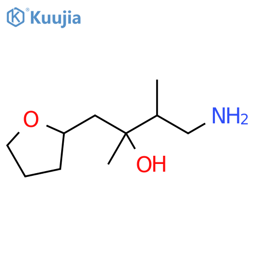 2-Furanethanol, α-(2-amino-1-methylethyl)tetrahydro-α-methyl- structure