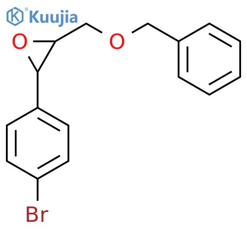 Oxirane, 2-(4-bromophenyl)-3-[(phenylmethoxy)methyl]- structure