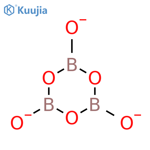 Borate (B3O63-) (8CI,9CI) structure