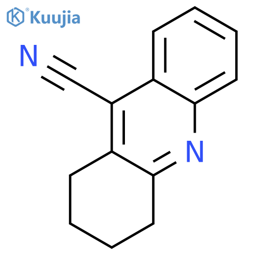 1,2,3,4-Tetrahydroacridine-9-carbonitrile structure