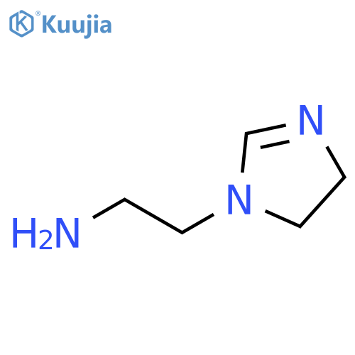 1H-Imidazole-1-ethanamine, 4,5-dihydro- structure