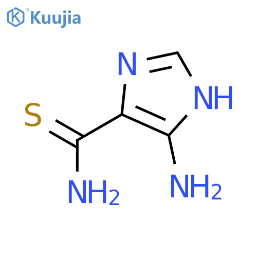 5-amino-1H-Imidazole-4-carbothioamide structure