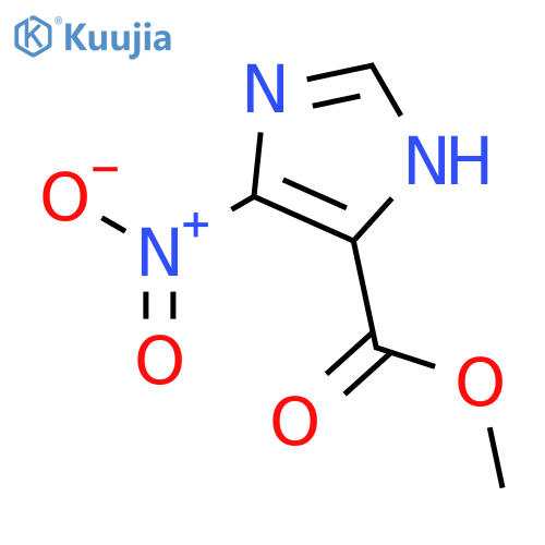 Methyl 5-nitro-1H-imidazole-4-carboxylate structure