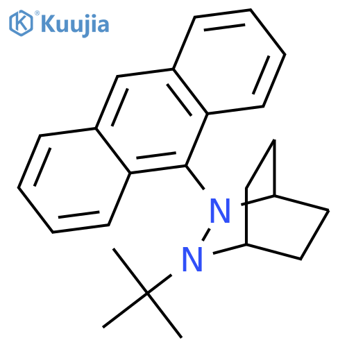 2,3-DIAZABICYCLO[2.2.2]OCTANE, 2-(9-ANTHRACENYL)-3-(1,1-DIMETHYLETHYL)- structure