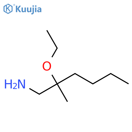 2-ethoxy-2-methylhexan-1-amine structure