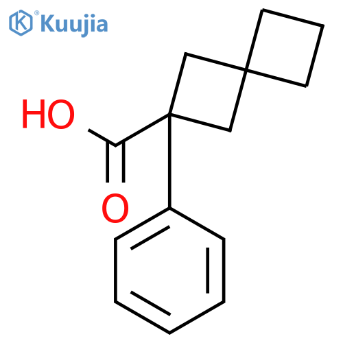 2-phenylspiro[3.3]heptane-2-carboxylic acid structure