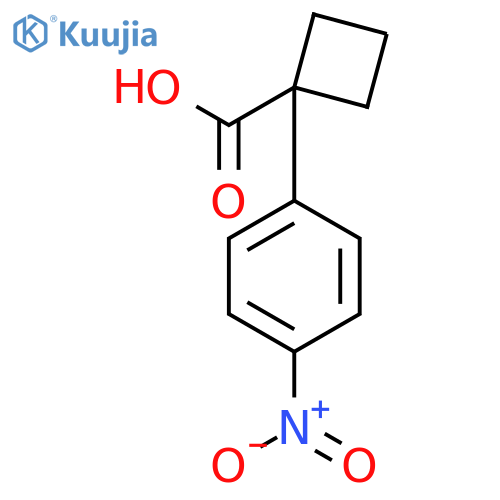 1-(4-NITROPHENYL)CYCLOBUTANECARBOXYLIC ACID structure