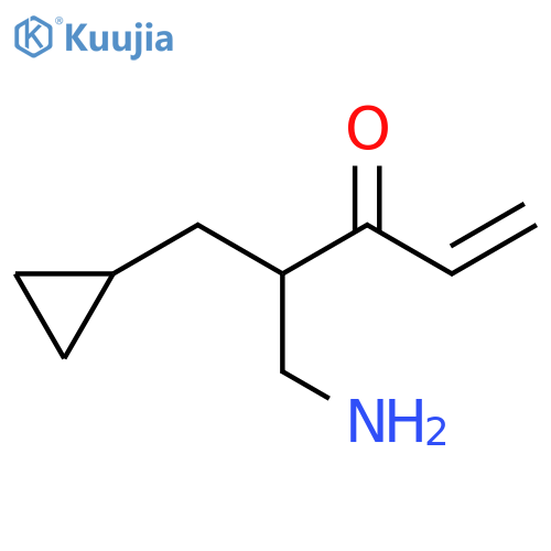 1-Penten-3-one, 5-amino-4-(cyclopropylmethyl)- structure