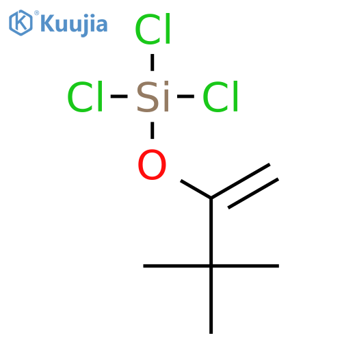 Silane, trichloro(2,2-dimethyl-1-methylenepropoxy)- structure