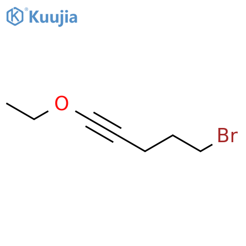 1-Pentyne, 5-bromo-1-ethoxy- structure