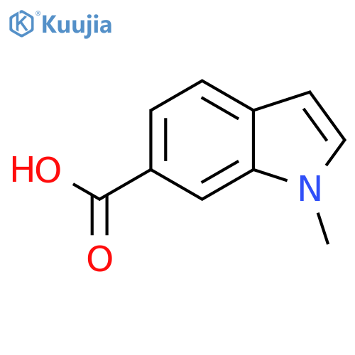 1-Methyl-1H-indole-6-carboxylic acid structure