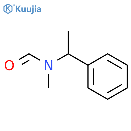 Formamide, N-methyl-N-(1-phenylethyl)- structure