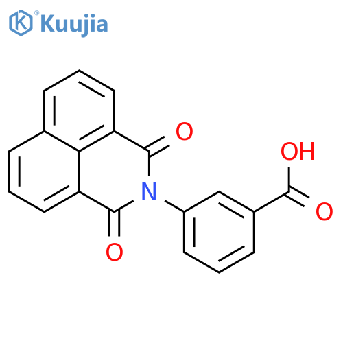 3-{2,4-dioxo-3-azatricyclo[7.3.1.0^{5,13}]trideca-1(13),5,7,9,11-pentaen-3-yl}benzoic acid structure