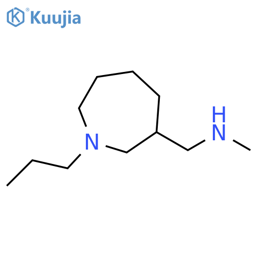 1H-Azepine-3-methanamine, hexahydro-N-methyl-N-propyl- structure